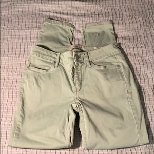 Calvin Klein Jeans Size 6 Ankle Skinny Sage Green